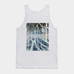 'THE MOON GRANTS SHADOWS TO WOODS THAT SING' Tank Top